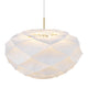Carl Hansen OS111 Begonya Pendant Light D900mm, illuminated — packshot