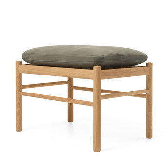 Carl Hansen OW149F Colonial Footstool Terra Leather