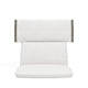 Carl Hansen E008 Embrace Outdoor Dining Chair cushion in Agora Life Oat 1760 — packshot