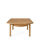 Carl Hansen CH086 Coffee Table in Oak Oil, H44cm — packshot, detail