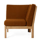 Carl Hansen CH280A Armrest Section in Oak Oil / Bute Caramel — packshot