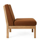 Carl Hansen CH280M Middle Section in Oak Oil / Vidar 0363 — packshot, detail