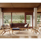Carl Hansen CH280 3 Seater Sofa sofa in Oak Oil — lifestyle, with CH280F, CH25, CH24, CH327 and HJW02
