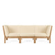 Carl Hansen CH280 3 Seater Sofa in Oak Oil / Vidar 1511 — packshot