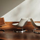Carl Hansen FK64 Scimitar Lounge Chairs in Antoni, Bute Storr and Terra Soil — lifestyle