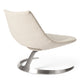 Carl Hansen FK64 Scimitar Lounge Chair in Antoni 813 — packshot, detail