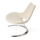 Carl Hansen FK64 Scimitar Lounge Chair in Bute Storr 1501 — packshot, detail