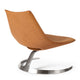 Carl Hansen FK64 Scimitar Lounge Chair in Terra Soil 20360 — packshot, detail
