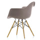Vitra Eames Plastic Armchair RE DAW Seat Upholstery — packshot, detail