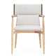 Carl Hansen E008 Embrace Outdoor Dining Chair in Teak, Agora Life Oat 1760 — packshot
