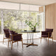 Carl Hansen E005 Embrace Dining Armchair — lifestyle, with E020 Embrace Dining Table