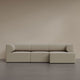 Audo Eave Modular Sofa 96 Configuration 11 in Bouclé 02 — studio