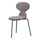 Fritz Hansen 3100 Ant Dining Chair in Black and Cool Light Blue Canvas with Black Base — packshot
