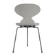 Fritz Hansen 3100 Ant Dining Chair in Nine Grey — packshot, detail