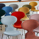 Fritz Hansen 3101 Ant Dining Chair Front Upholstered — lifestyle