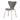 Fritz Hansen 3107 Series 7 Dining Chair Front Upholstered in Canvas Light Grey with Chrome Base — packshot