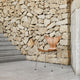 Fritz Hansen 3108 Lily Dining Chair in Walnut with Chrome Base — lifestyle