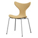 Fritz Hansen 3108 Lily Dining Chair Upholstered in Fiord Fine Yellow — packshot