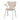 Fritz Hansen 3207 Series 7 Dining Armchair in Light Beige coloured veneer with chrome base — packshot