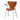 Fritz Hansen 3207 Series 7 Dining Armchair Upholstered in Essential Walnut leather with chrome base — packshot