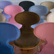 Fritz Hansen 3100 Ant Dining Chair Front Upholstered — studio, detail