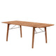 Skagerak Ballare Outdoor Dining Table — packshot 