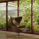 Fritz Hansen Egg Lounge Chair in Clay — lifestyle