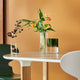 Fritz Hansen Moon Eye Vase Set — lifestyle, dining room with Analog table and Ant chairs