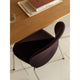 Fritz Hansen N02-10 Recycle Dining Chair Fully Upholstered — lifestyle, upholstery detail with Pluralis KS434 table