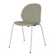 Fritz Hansen N02-10 Recycle Dining Chair Front Upholstered in Off White and Technicolour 0120 — packshot