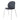 Fritz Hansen N02-10 Recycle Dining Chair Fully Upholstered in Re-wool 0797 with chrome base — packshot