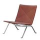 Fritz Hansen PK22 Lounge Chair in Grace Chestnut Leather — packshot