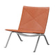 Fritz Hansen PK22 Lounge Chair in Grace Walnut Leather — packshot