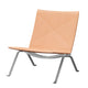  Fritz Hansen PK22 Lounge Chair in Natural Leather — packshot