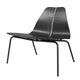 Fritz Hansen PK23 Lounge Chair in Ash Black — packshot