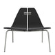 Fritz Hansen PK23 Front Upholstered in Ash Black, Christianshavn — packshot, detail
