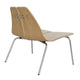 Fritz Hansen PK23 Front Upholstered in Oak, Hallingdal — packshot, detail