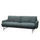 Fritz Hansen PL112 Lissoni 2 Seat Sofa in Sunniva Steel Grey — packshot