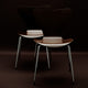 Fritz Hansen 3107 Series 7 Dining Chair Verner Panton 100 brown on dark background