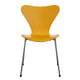 Fritz Hansen 3107 Series 7 Yellow Dining Chair Verner Panton 100 - packshot view 2