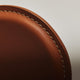 Fritz Hansen 3107 Tailored Series 7 Dining Chair in Saddle Brown — studio, detail
