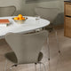 Fritz Hansen 3107 Tailored Series 7 Dining Chair in Slate Grey — lifestyle
