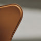 Fritz Hansen 3107 Tailored Series 7 Dining Chair in Warm Ecru — studio, detail