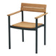 Skagerak Pelagus Outdoor Dining Armchair in Hunter Green — packshot