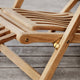 Skagerak Steamer Deck Chair Teak — lifestyle, detail
