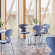 Fritz Hansen 3101 Ant Dining Chair — lifestyle, with A623 Circular Dining Table