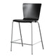 Fritz Hansen VM116 Vico Duo Counter Stool in Black Coloured Ash with Chrome base — packshot