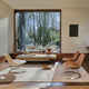 Carl Hansen FK64 Scimitar Lounge Chairs with TK8 and MO320 tables — lifestyle