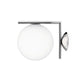Flos IC C/W1 Wall / Ceiling Light in Chrome — packshot