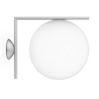 Flos IC C/W 2 Outdoor Ceiling / Wall Light Brushed Stainless Steel - Outlet